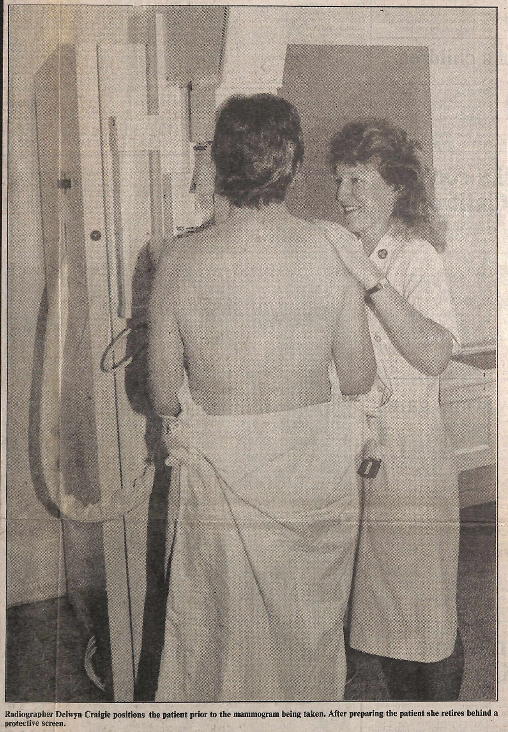 Women finding a visit to the mammography unit quite painless: Easier than going to the dentist