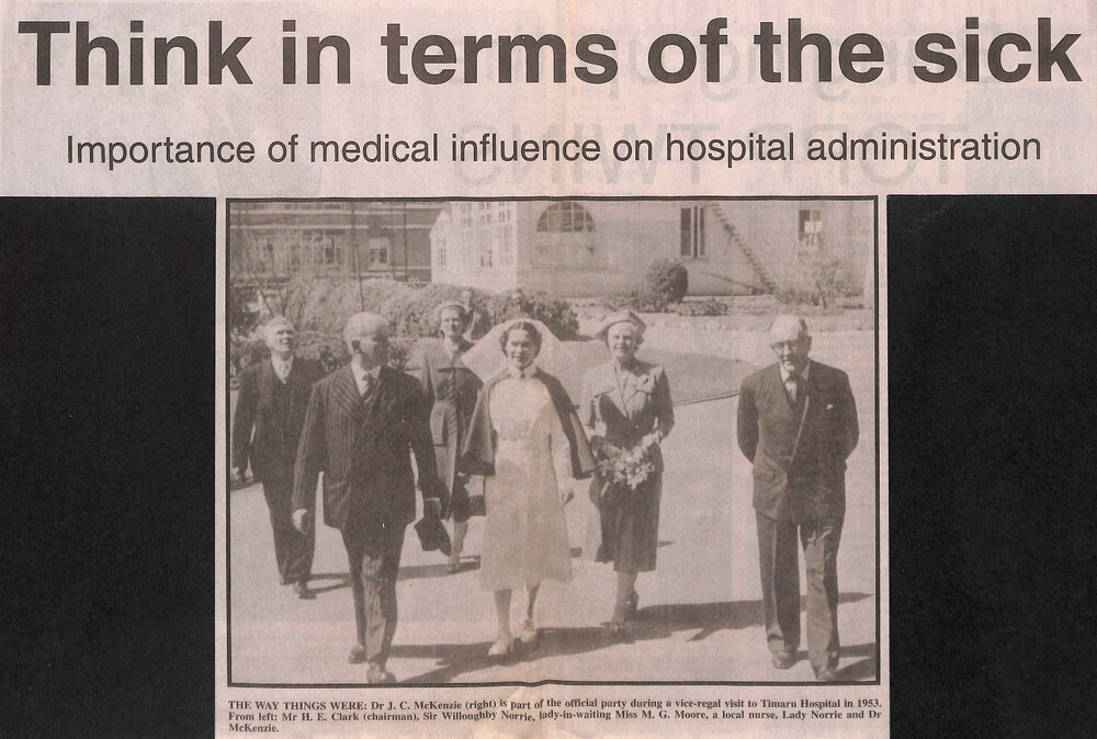 Think in terms of the sick: Importance of medical influence on hospital administration