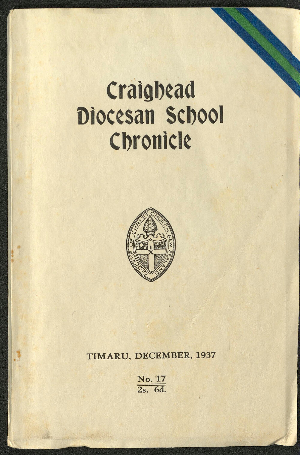 Craighead Diocesan School Chronicle no.17 1937