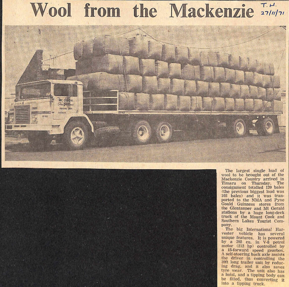 Wool from the Mackenzie