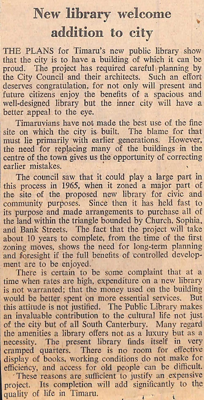 Editorial: New library welcome addition to city