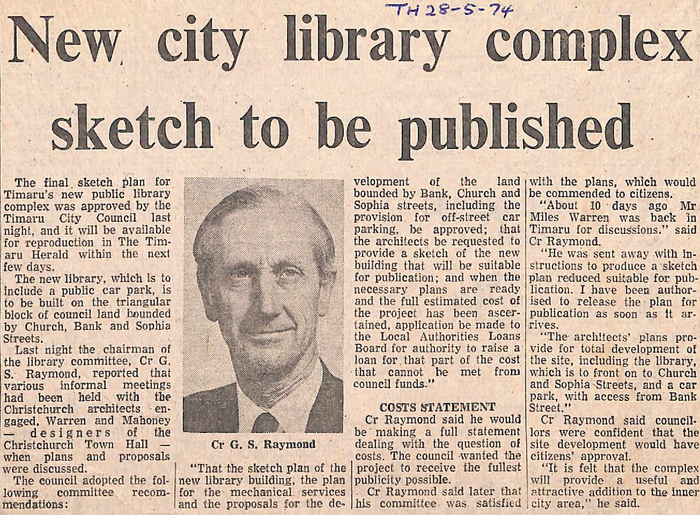 New city library complex sketch to be published