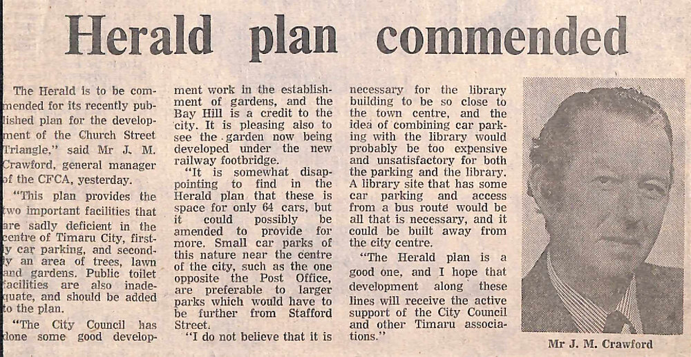 Herald plan commended
