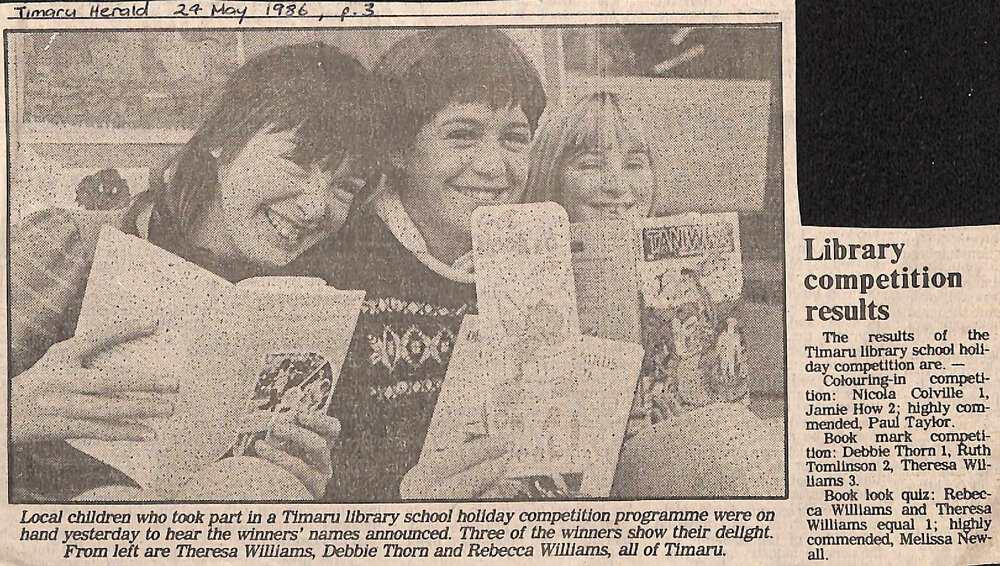 Library competition results