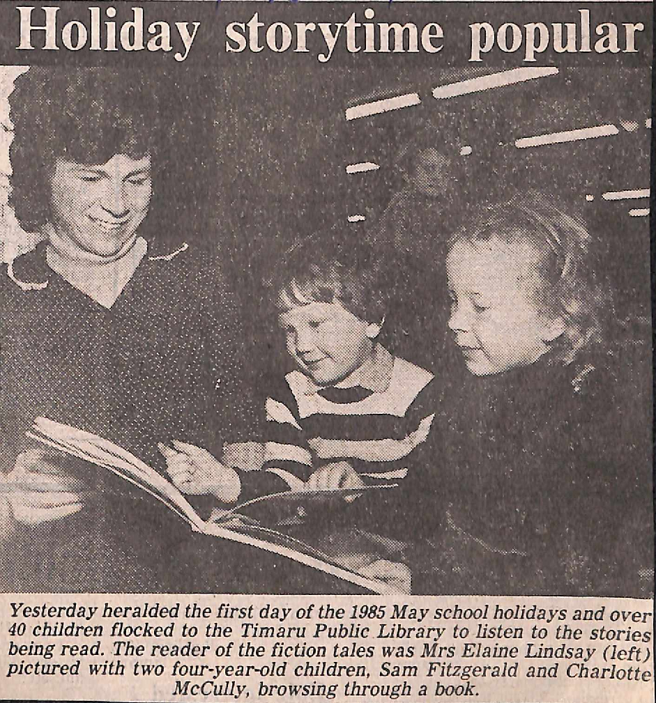 Holiday storytime popular