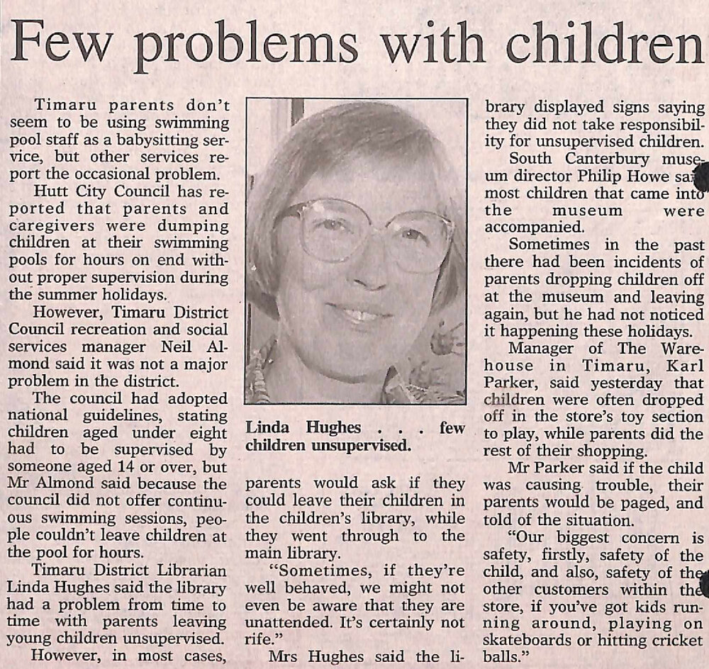 Few problems with children