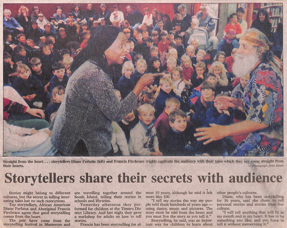 Storytellers share their secrets with audience