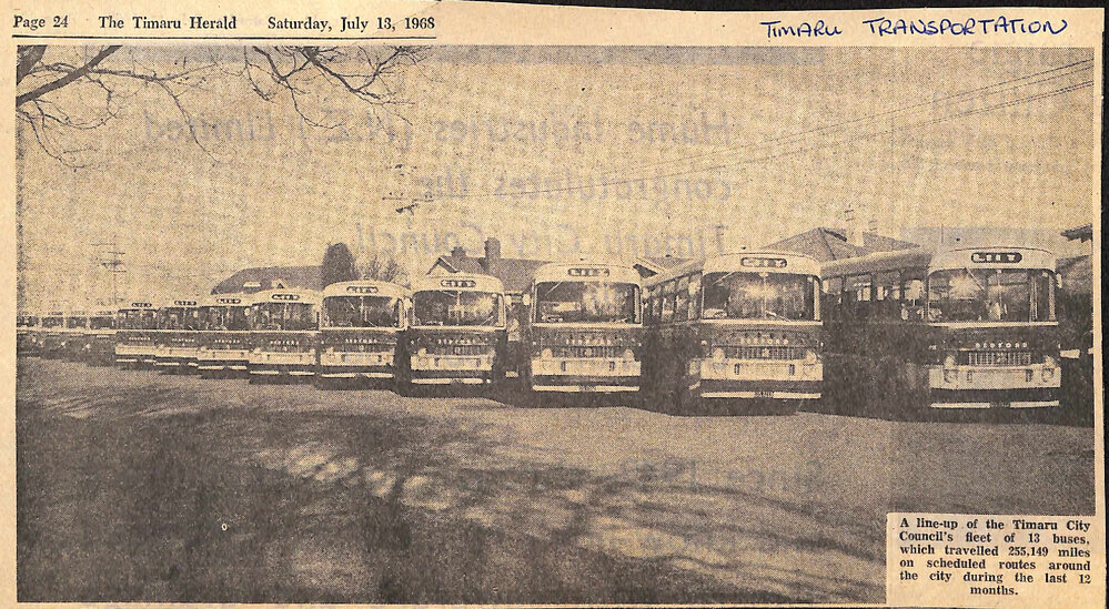 Timaru Council Buses