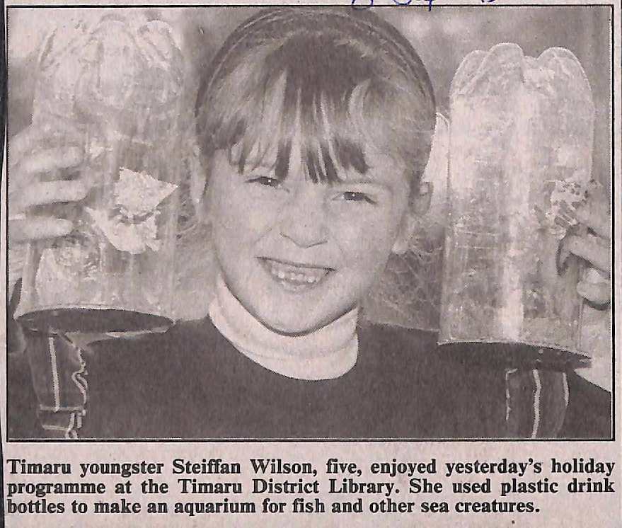 Timaru youngster Steiffan Wilson enjoys holiday programme at Timaru District Library