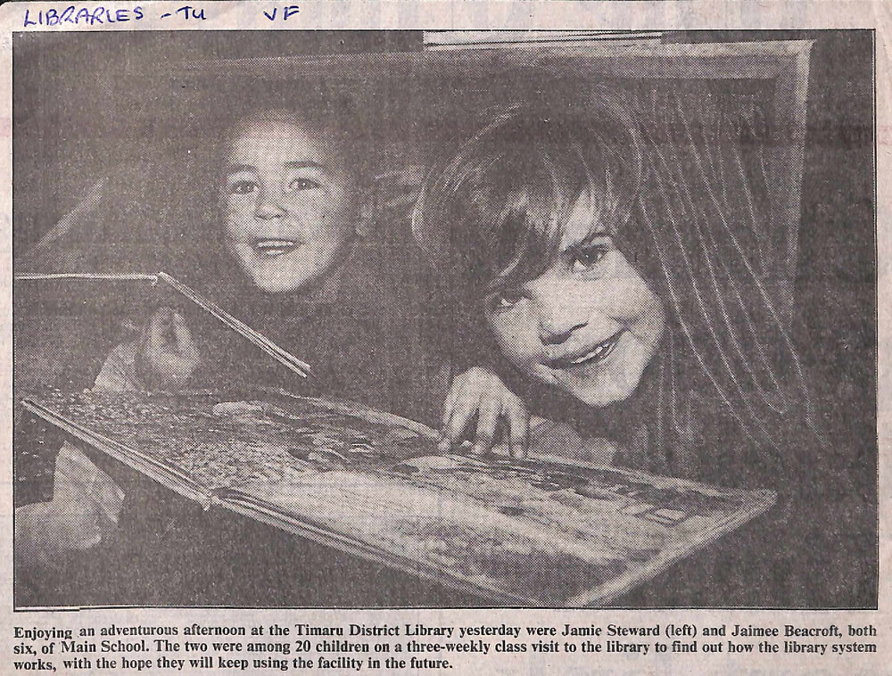 Enjoying an adventurous afternoon at the Timaru District Library