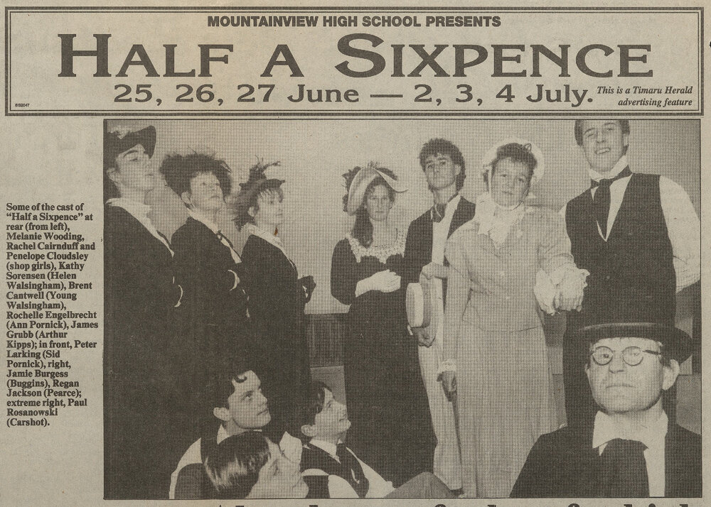 Mountainview High School presents: Half a Sixpence - Abundance of talent for high school's major production