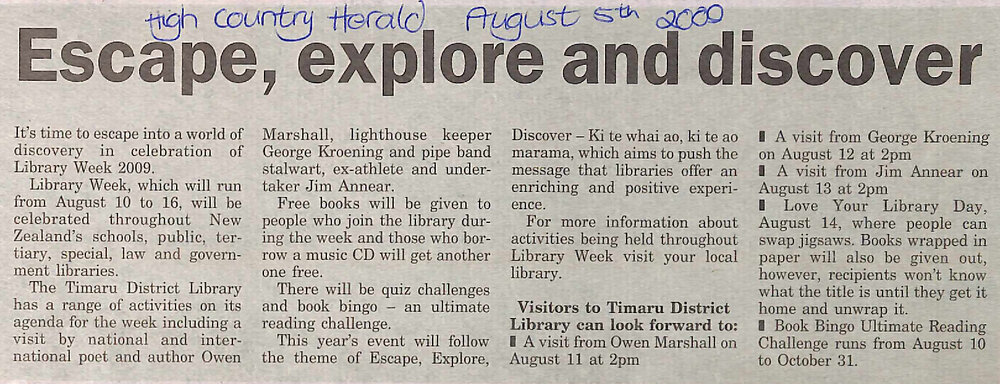 Escape, explore and discover