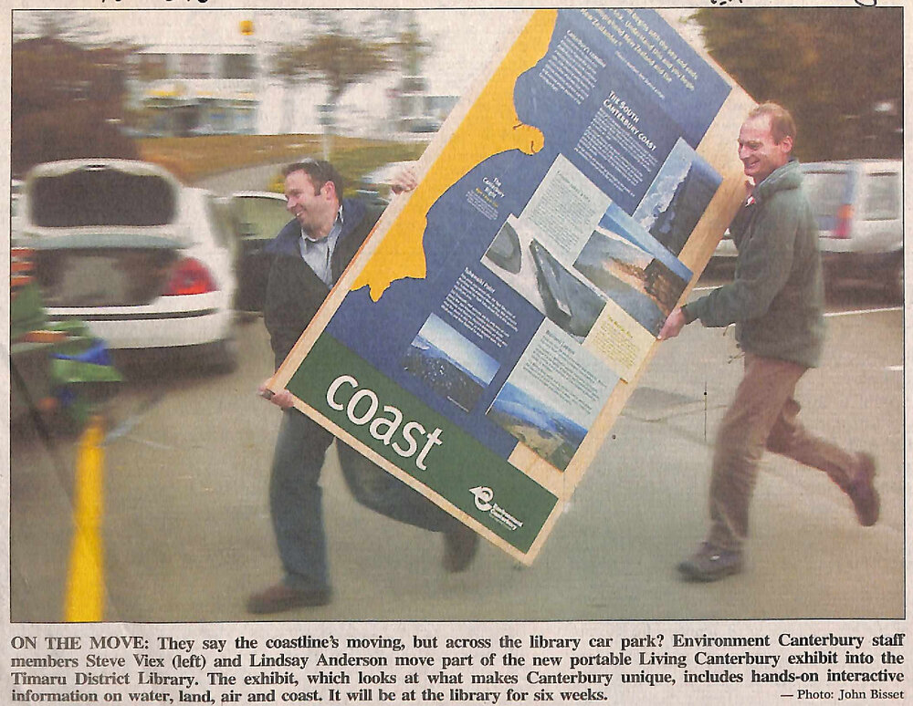 On the move: New portable Living Canterbury exhibit