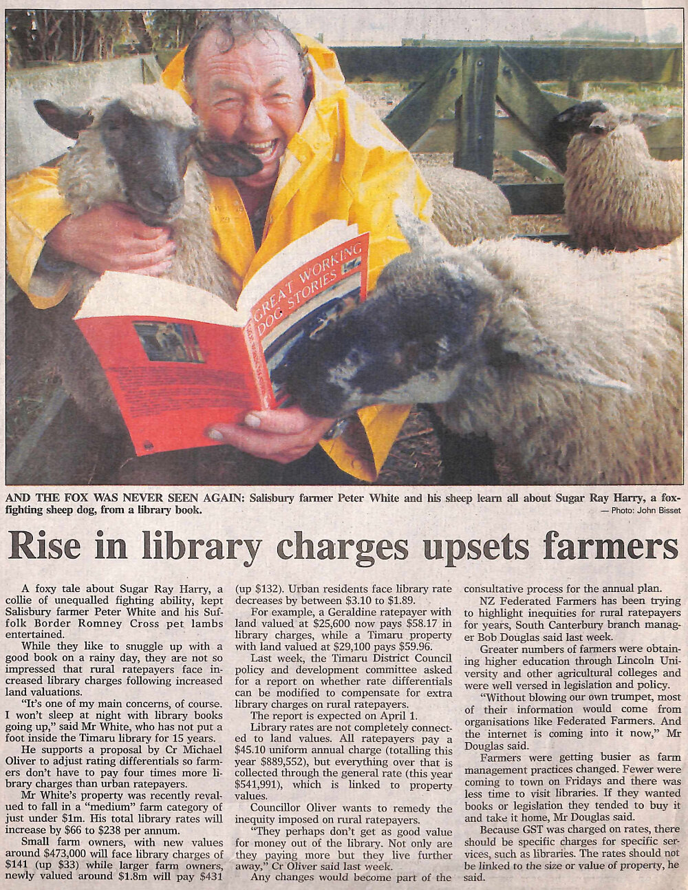 Rise in library charges upsets farmers