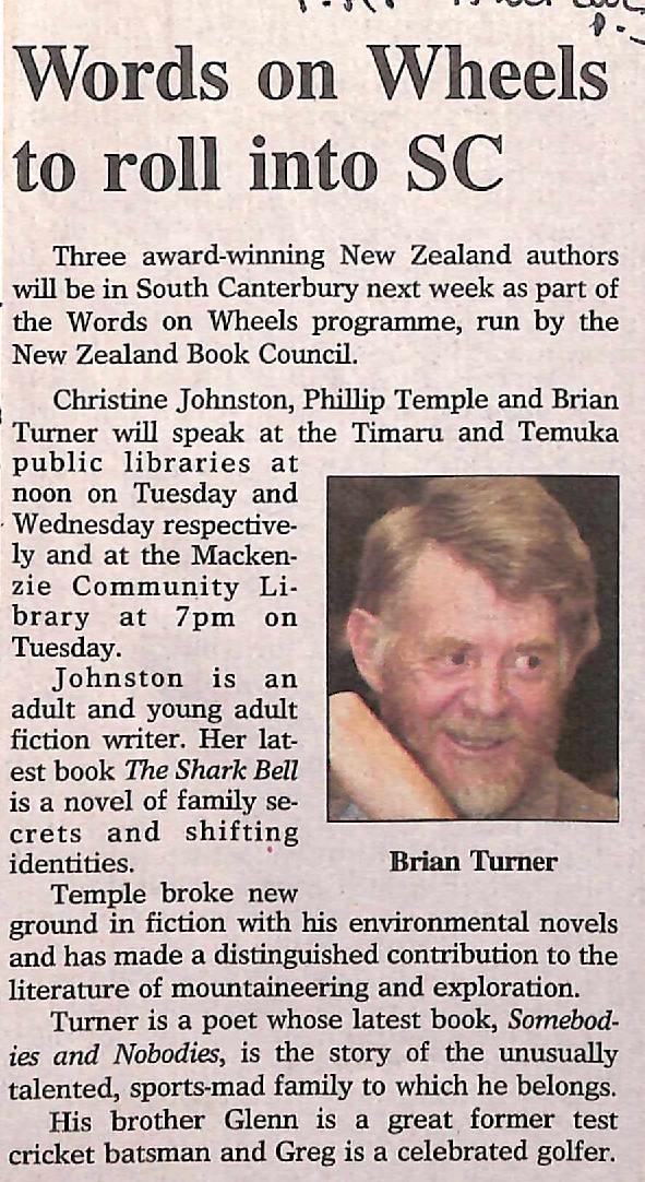 Words on Wheels to roll into SC