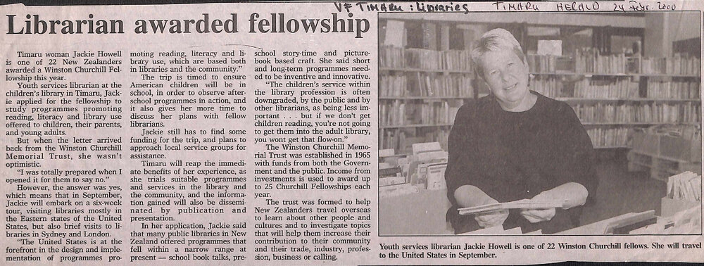 Librarian awarded fellowship