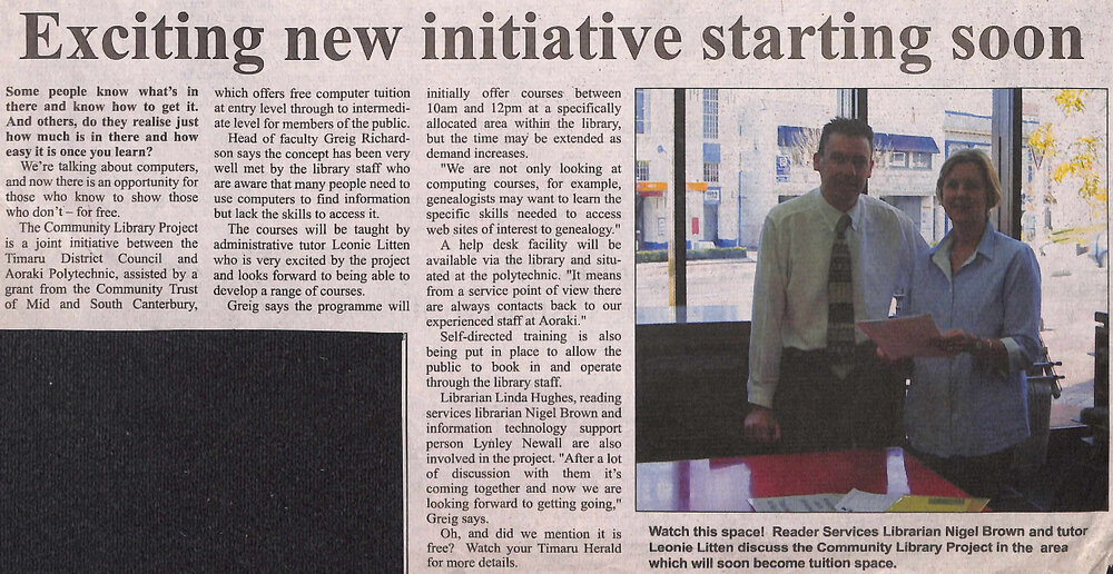 Exciting new initiative starting soon