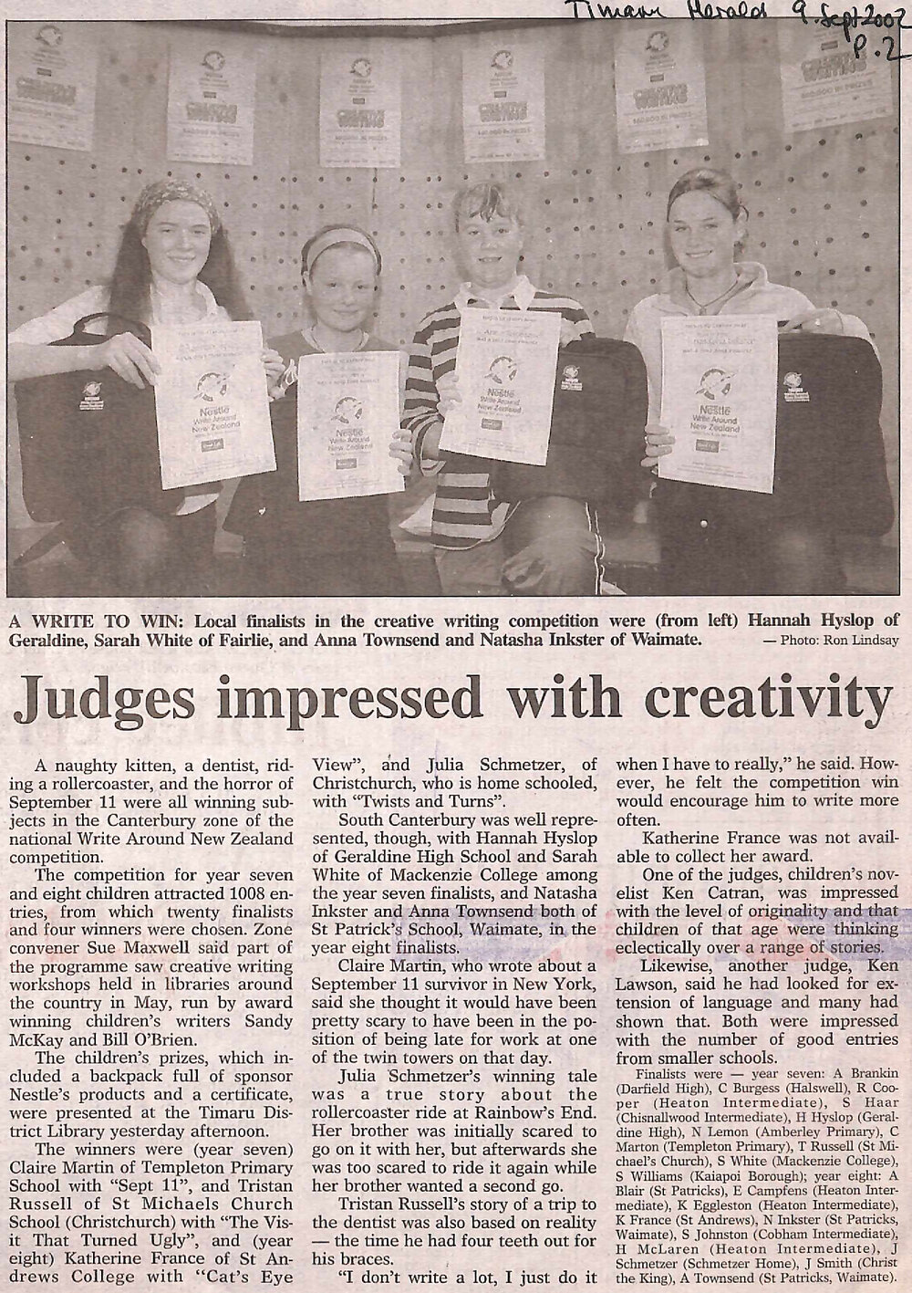 Judges impressed with creativity