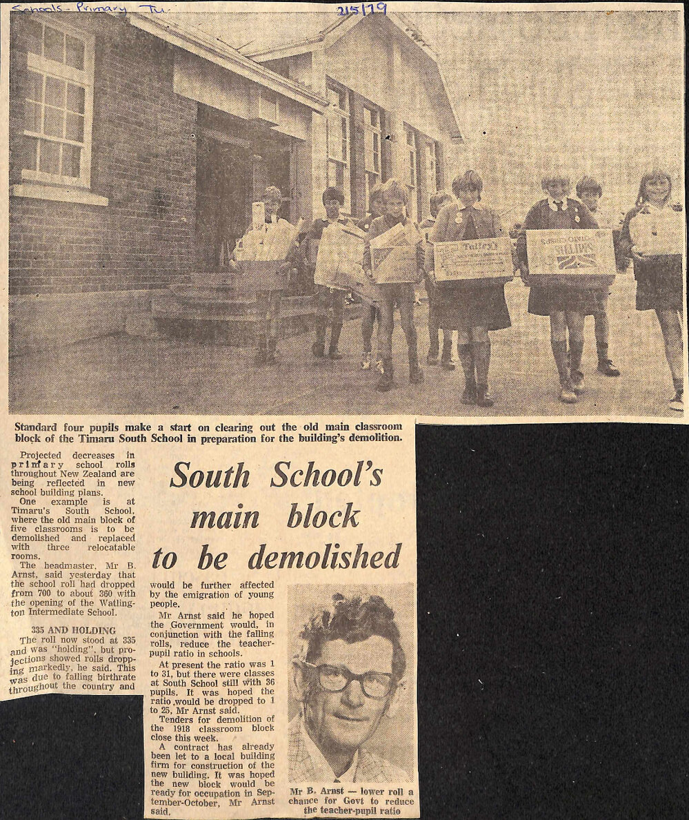 South School's main block to be demolished