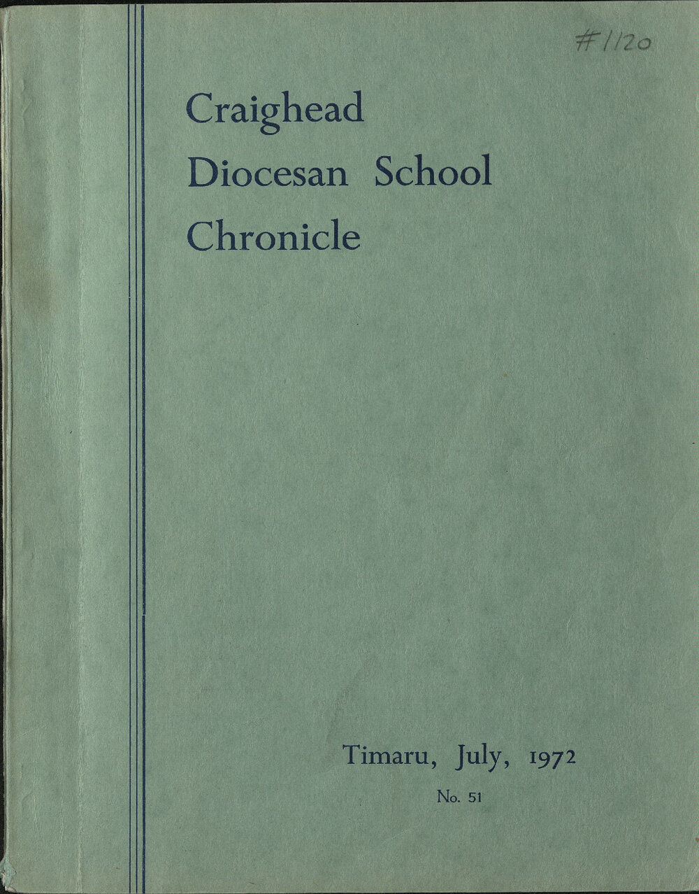 Craighead Diocesan Chronicle 1972 [1971]