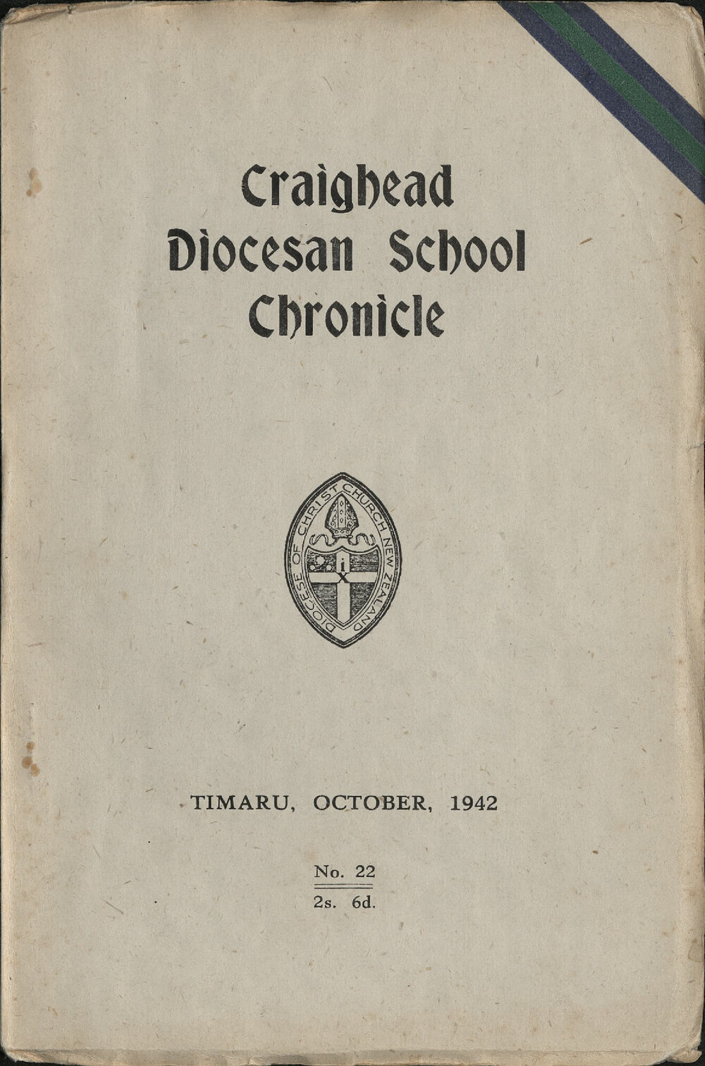 Craighead Diocesan School Chronicle no. 22 1942