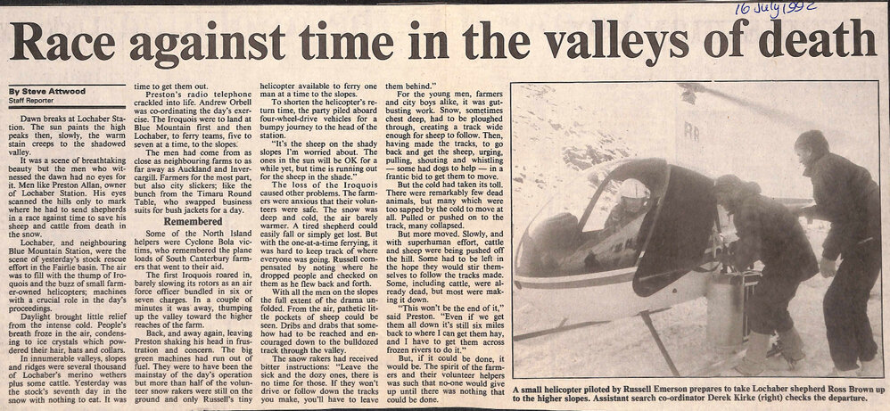 Race against time in the valleys of death