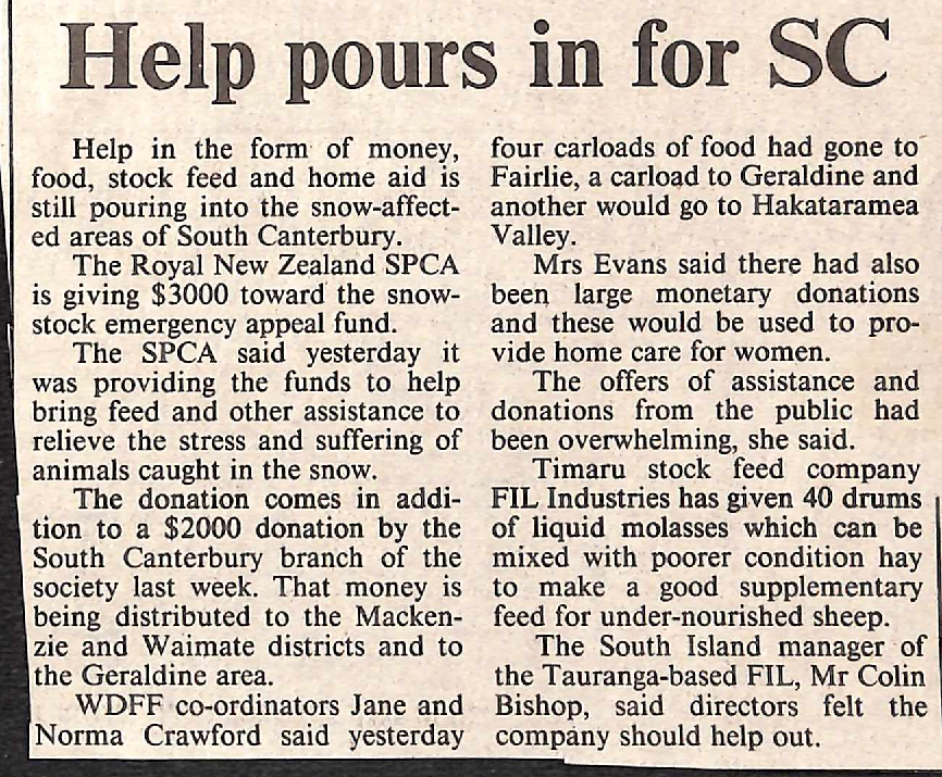 Help pours in for SC