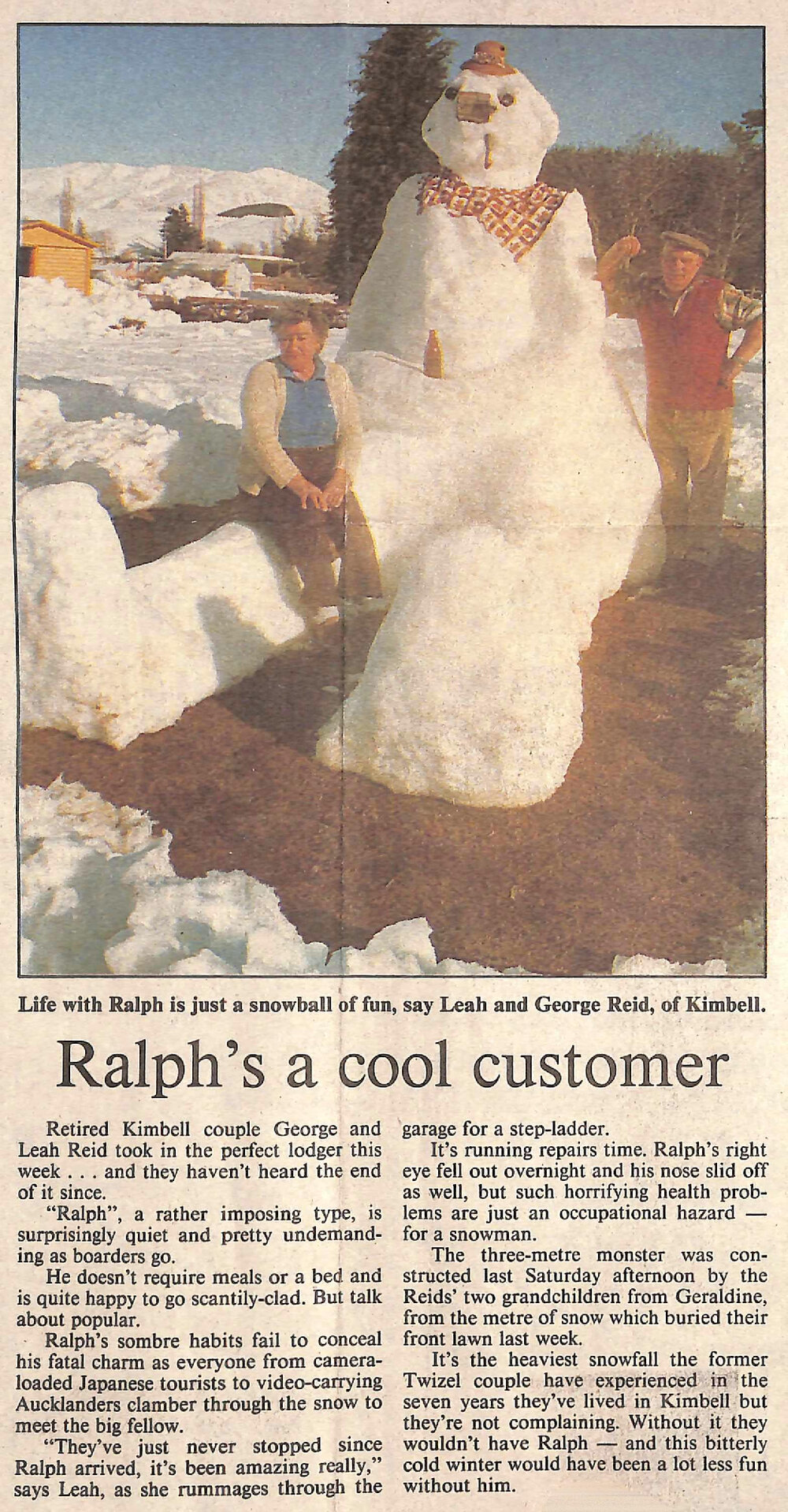Ralph's a cool customer