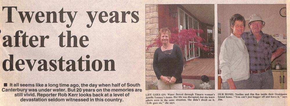 Twenty years after the devastation