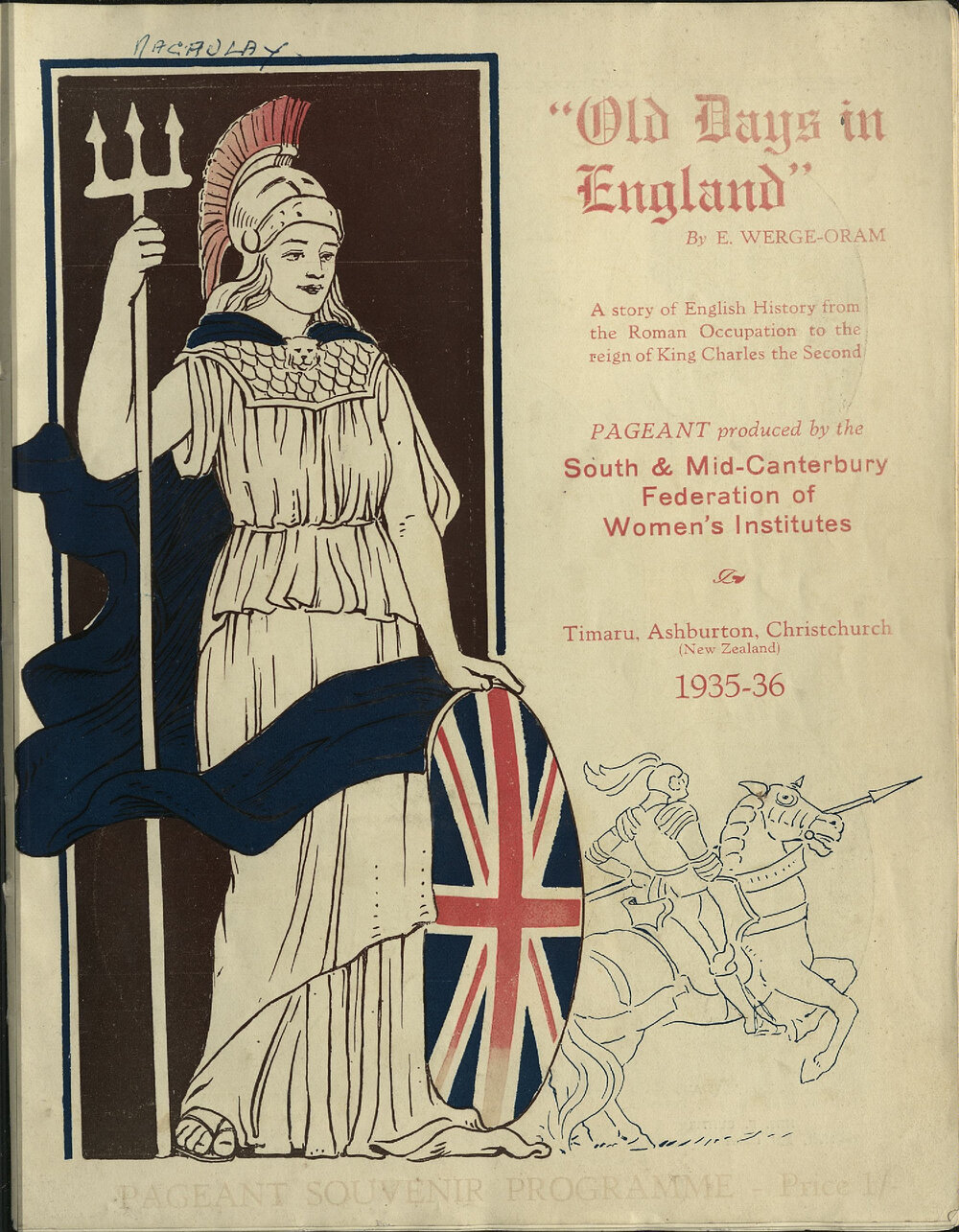 Old days in England : a story of English history from the Roman occupation to the reign of King Charles the Second