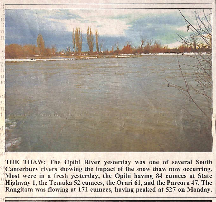 The thaw