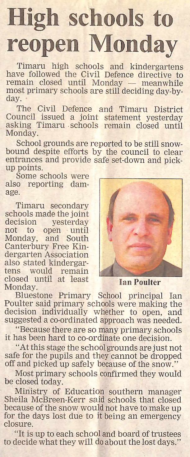 High schools to reopen Monday