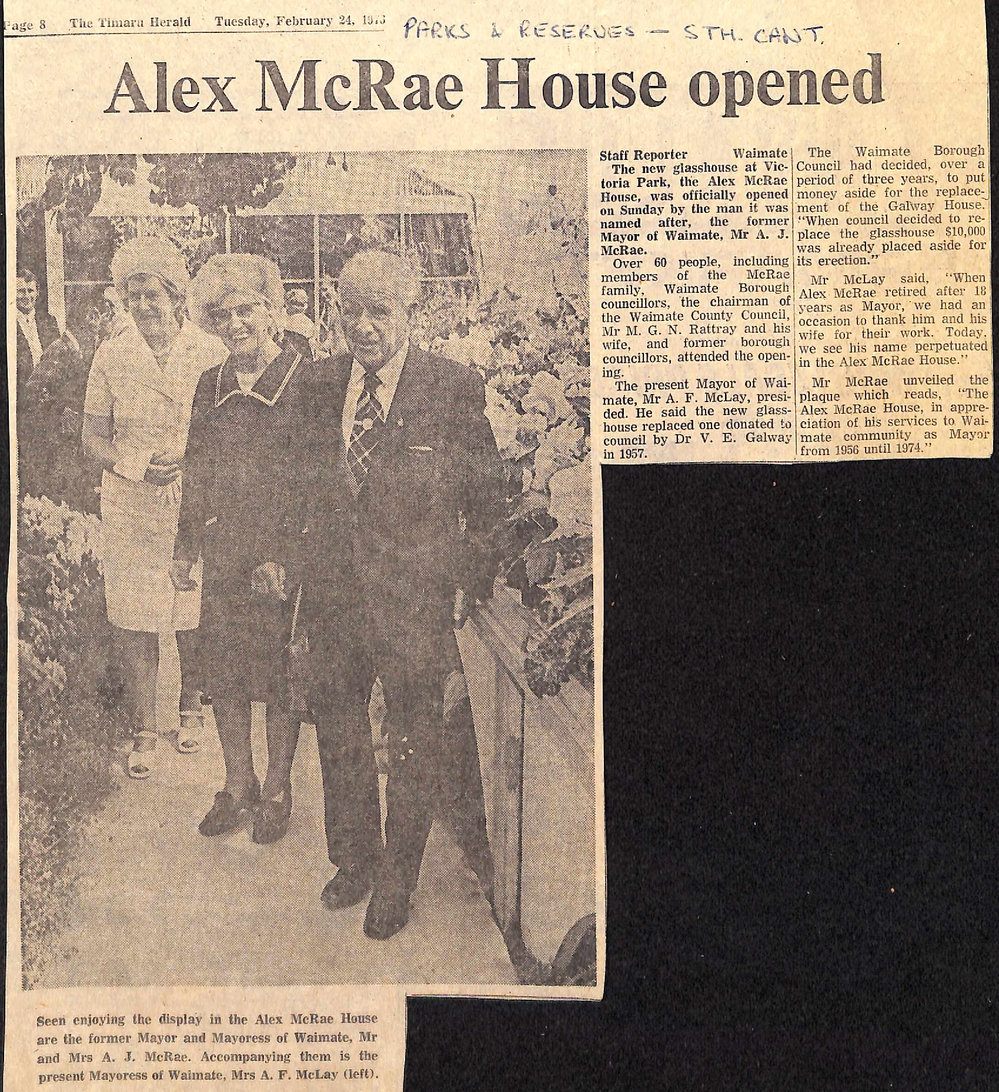 Alex McRae House opened
