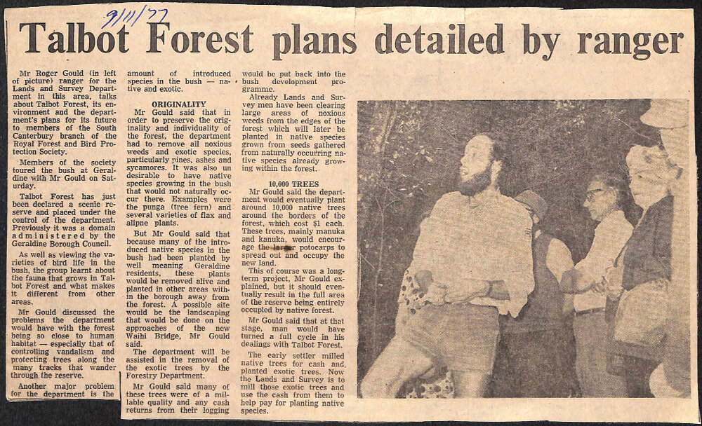 Talbot Forest plans detailed by ranger