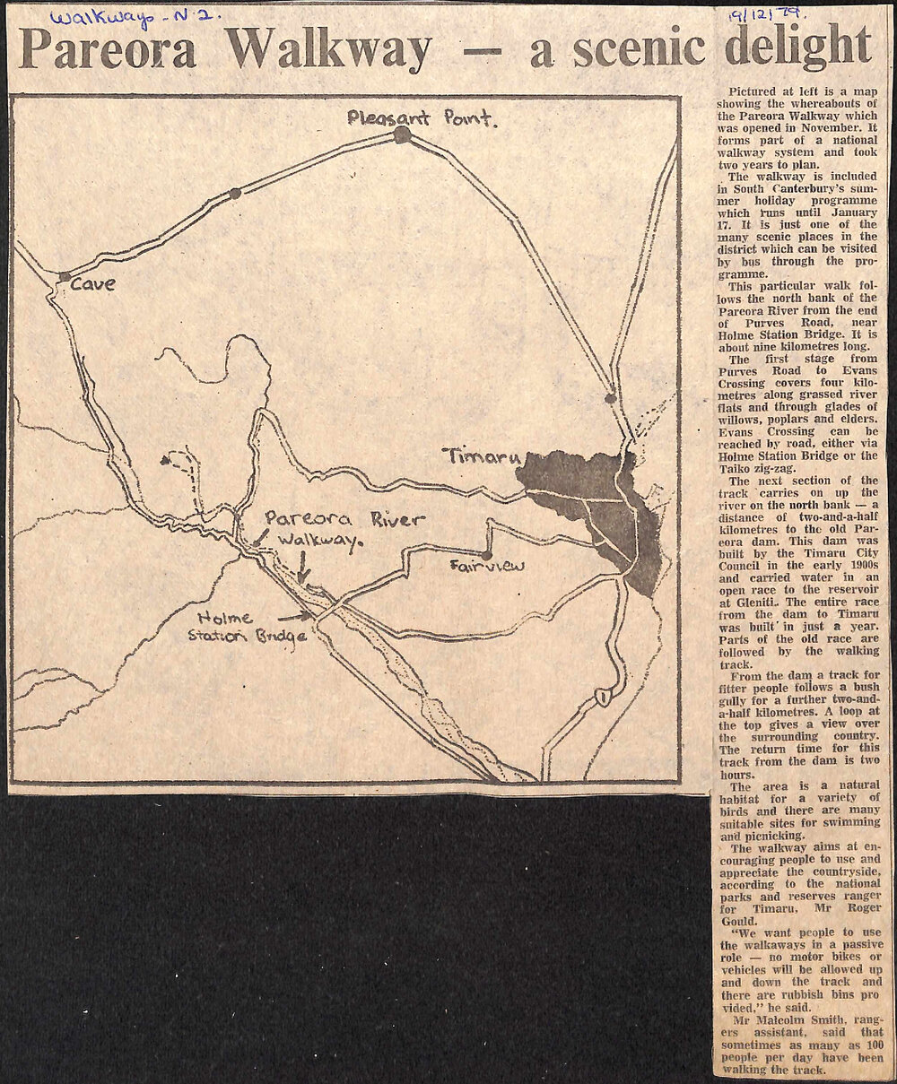 Pareora walkway - a scenic delight