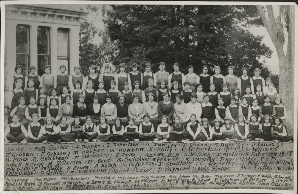 Craighead Diocesan pupils 1921