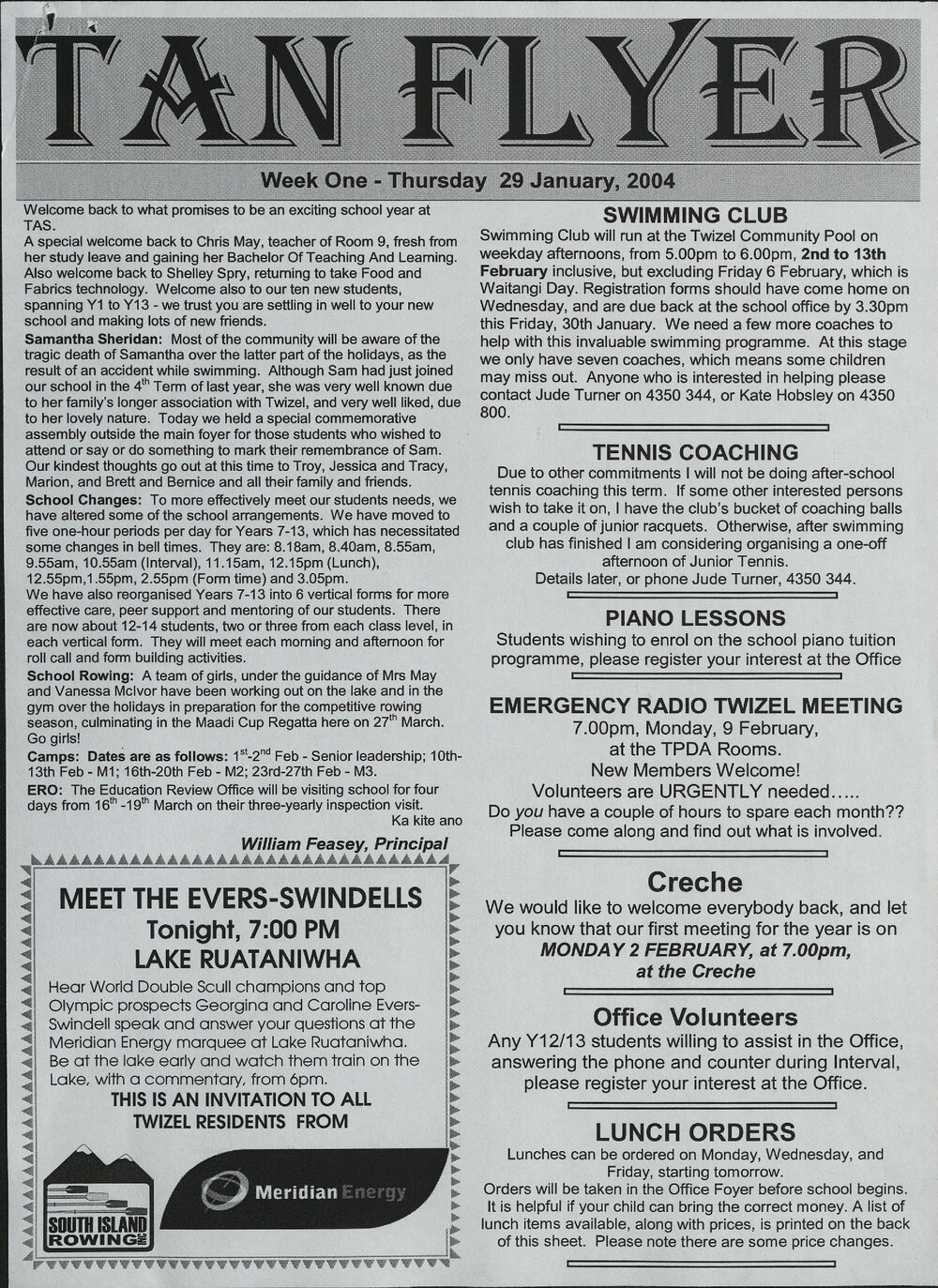 2004 Twizel Area News