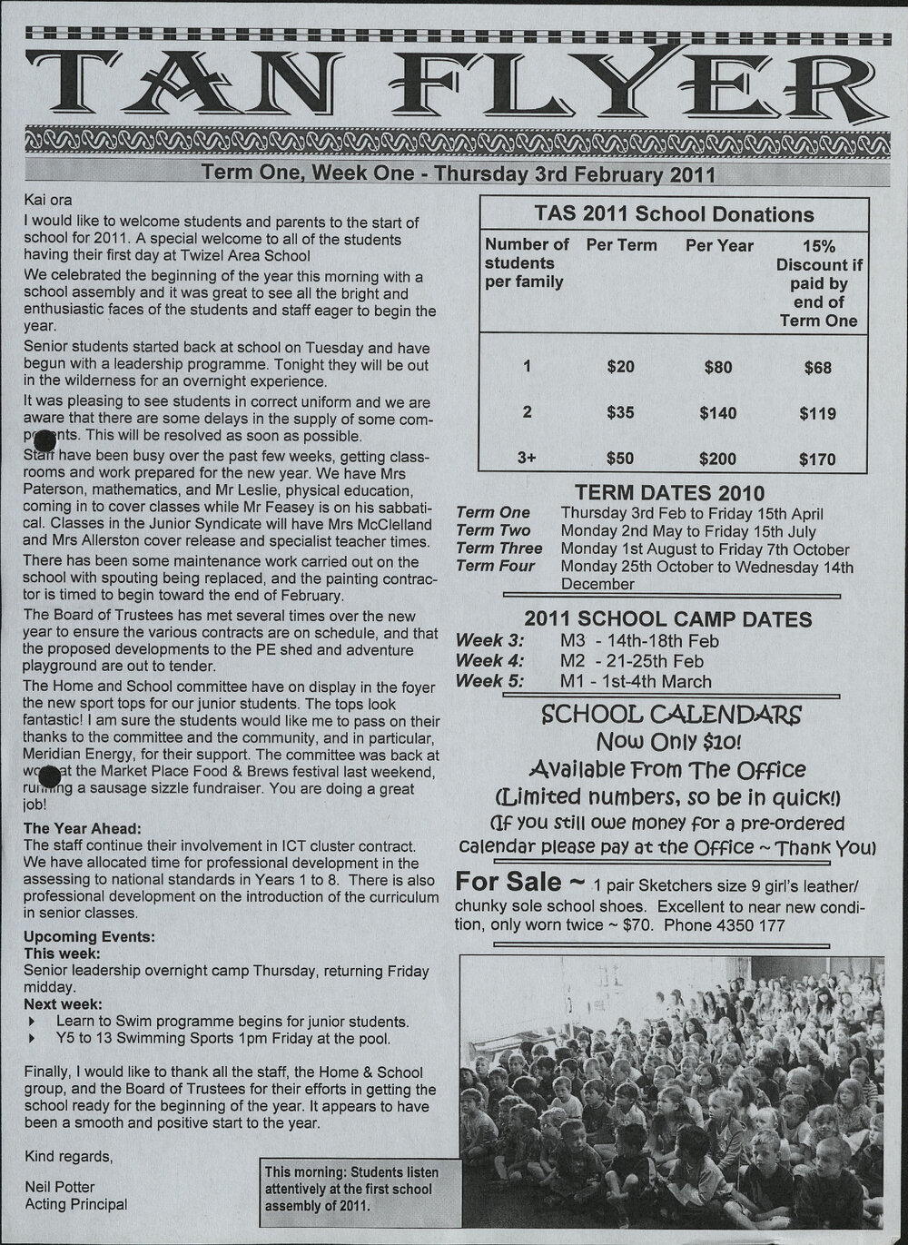 2011 Twizel Area News