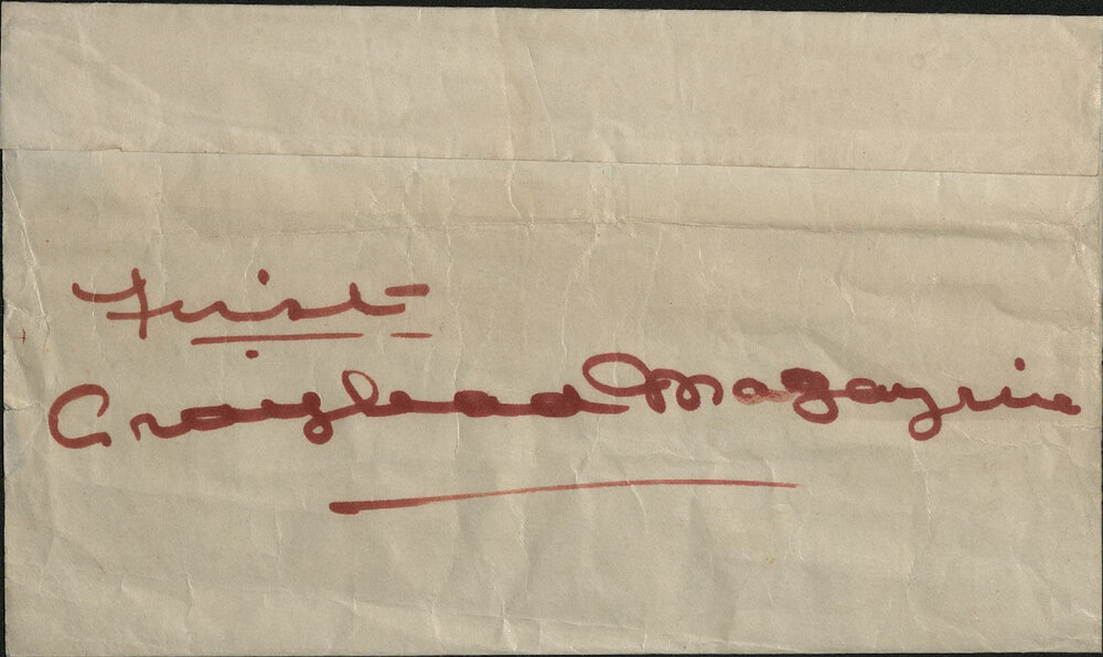 Craighead magazine 1912