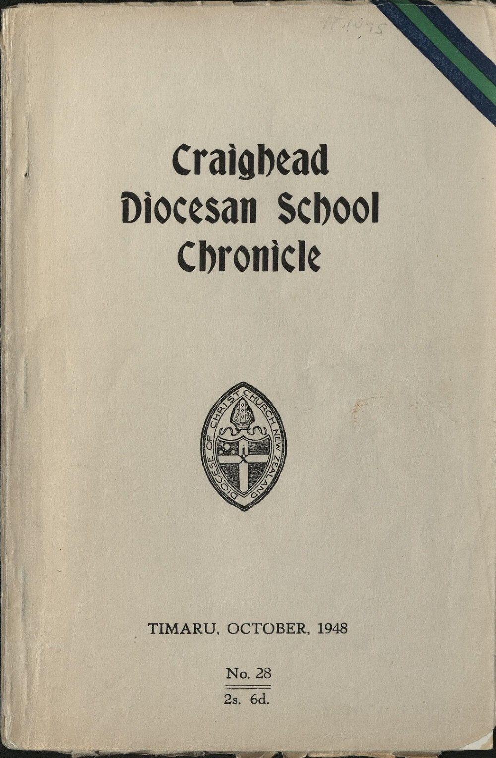 Craighead Diocesan School Chronicle no. 28 1948