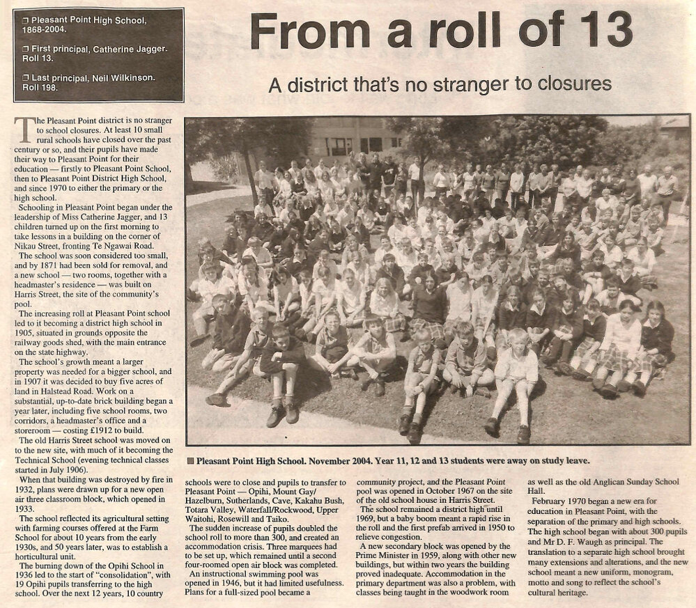 From a roll of 13: A district that's no stranger to closures