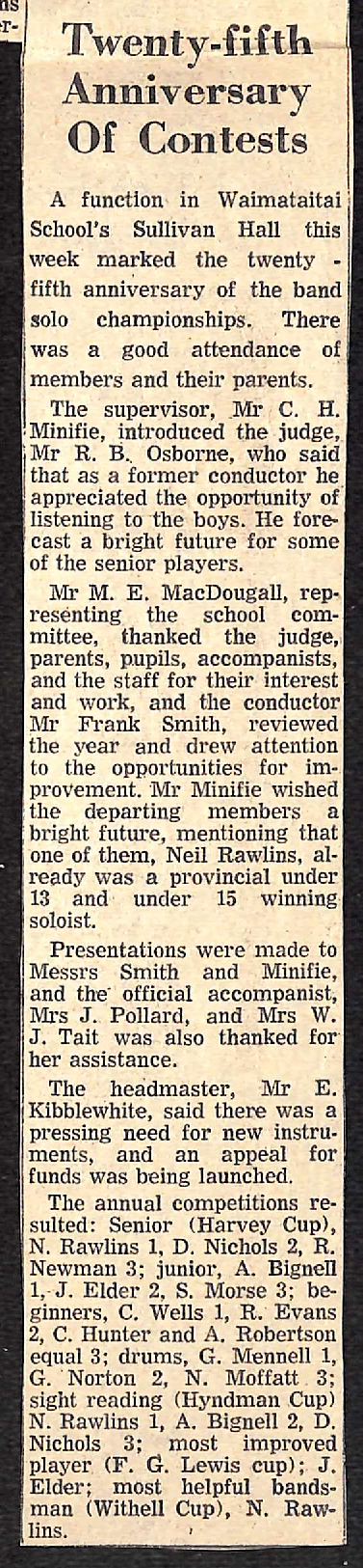 Twenty-fifth Anniversary Of Contests