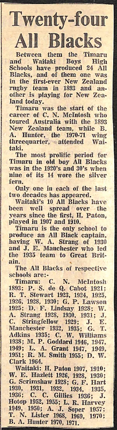 Twenty-four All Blacks