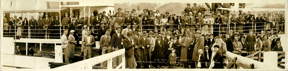 'The Party at Glenorchy' South Canterbury Farmers Visit to Dunedin and Tour of Otago Central