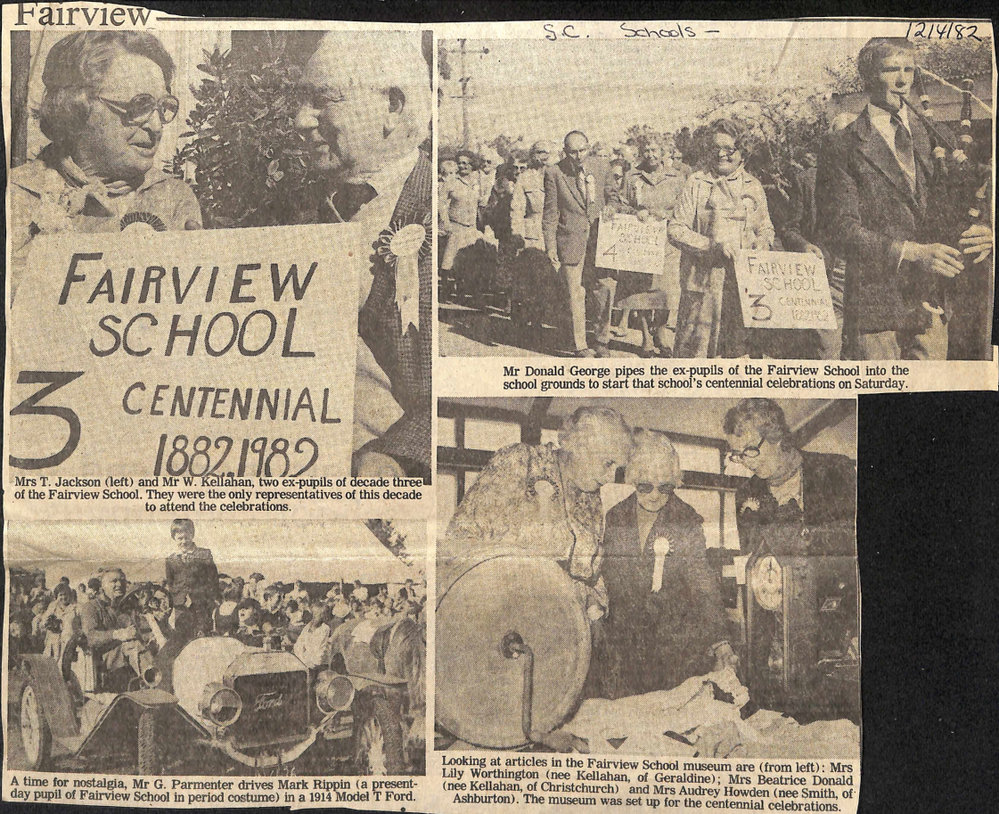 Fairview School centenary celebrations