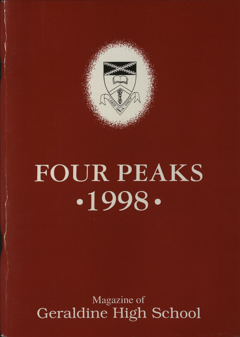 Geraldine High School magazine 1998