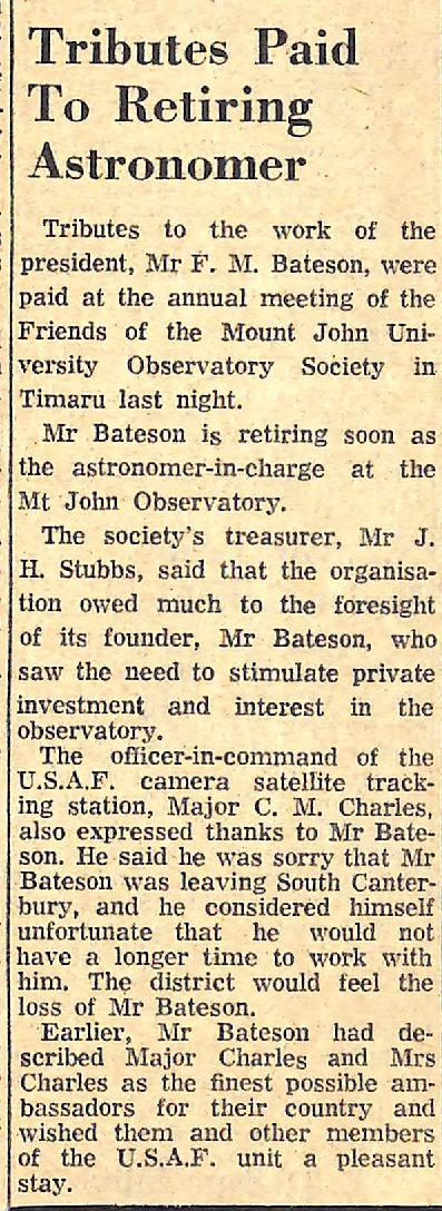 Tributes Paid To Retiring Astronomer