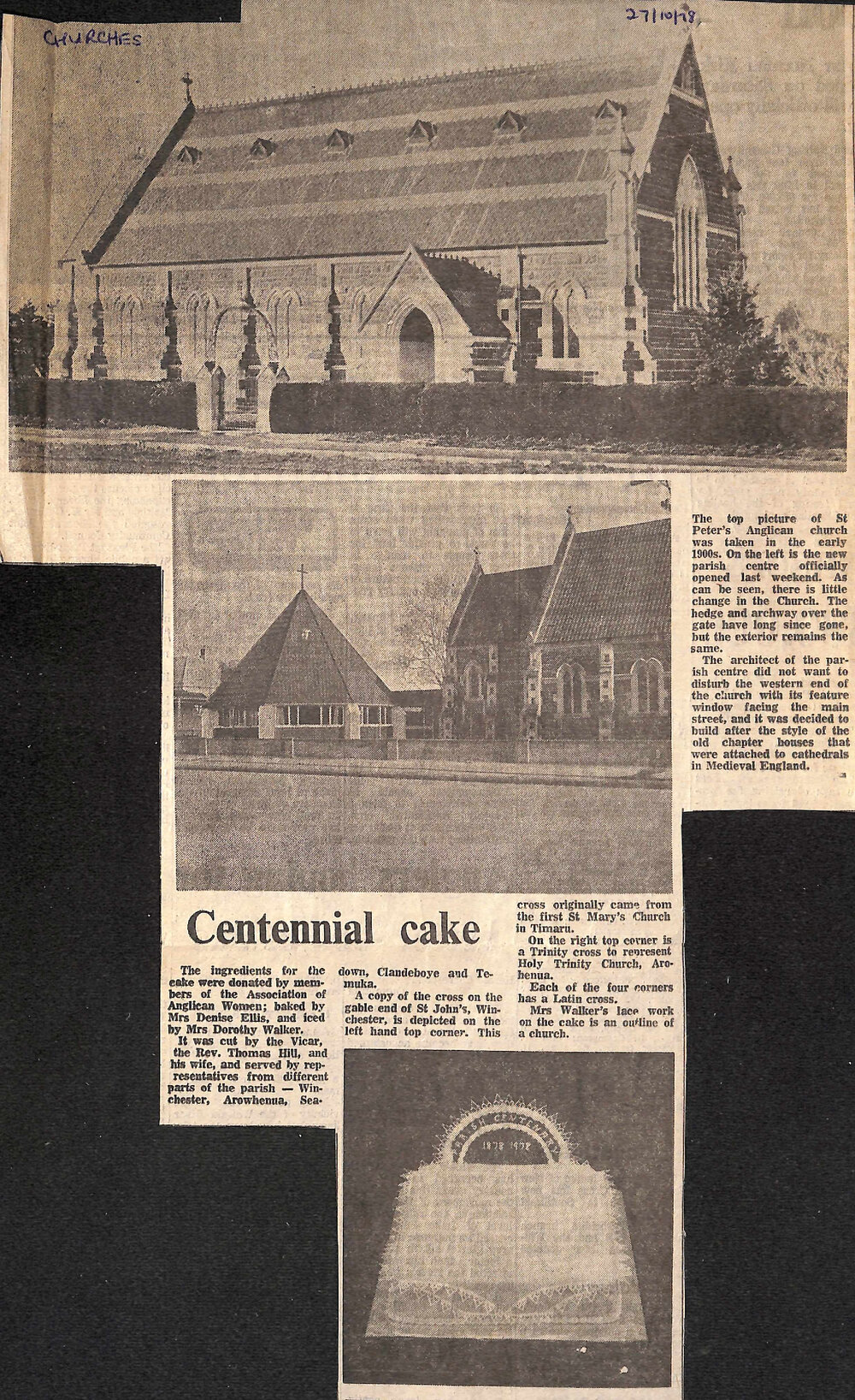 Centennial cake