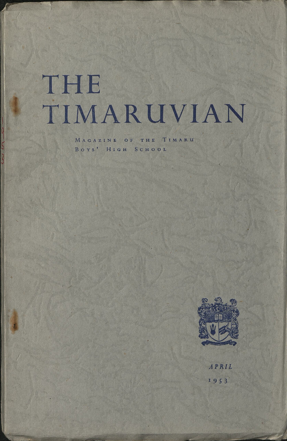 The Timaruvian 1953