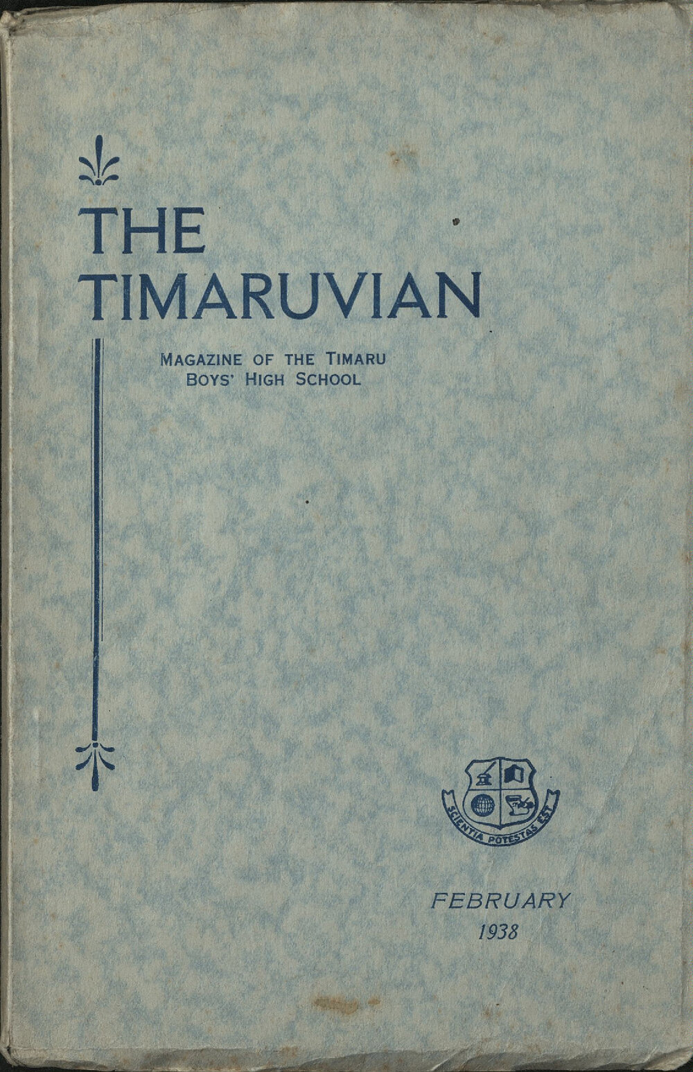 The Timaruvian 1938